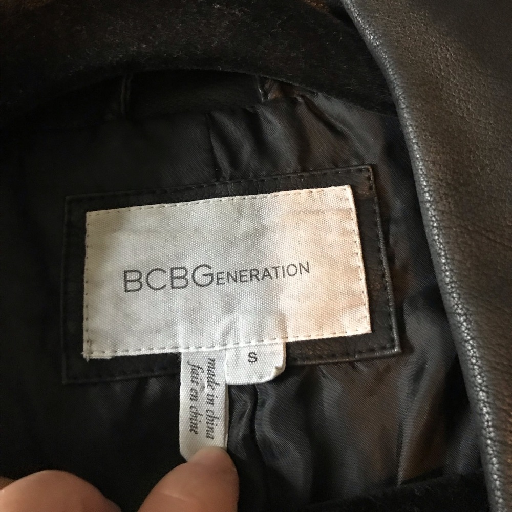 Bcbg Leather Jacket - image 4